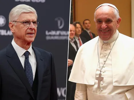 Arsene Wenger contó que concretó un fichaje gracias al Papa Francisco