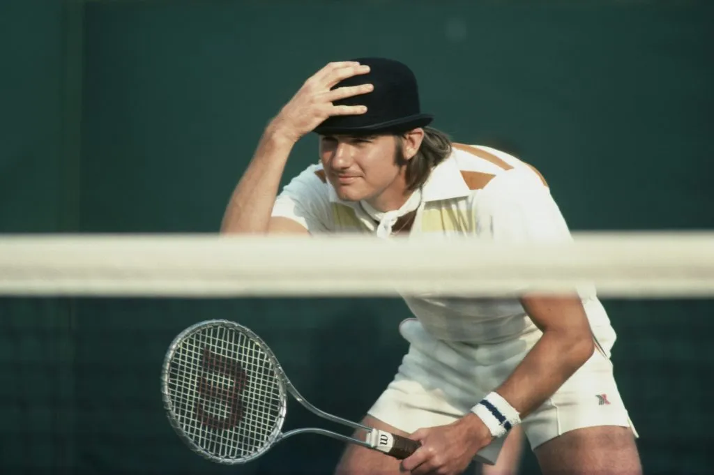 Ilie Nastase, uno de los tenistas mas talentosos de la historia (Getty)