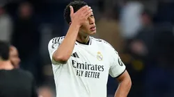 Jude Bellingham mostró que sigue sufriendo una lesión en su hombro izquierdo, por lo que no llega al 100 por ciento a la Final con el Barcelona.