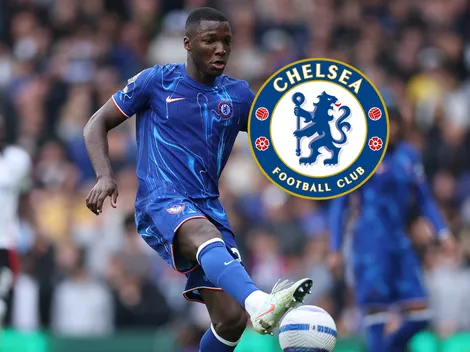Moisés Caicedo jugó con Chelsea en una insólita posición