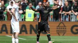 John Yeboah se mandó un partidazo contra el AC Milan.