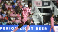 Allen Obando marca su primer gol con el Inter Miami.