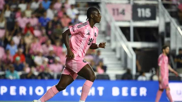 Allen Obando marca su primer gol con el Inter Miami.