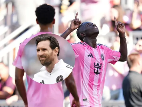 Así fue la reacción de Messi al gol de Allen Obando en el Inter Miami