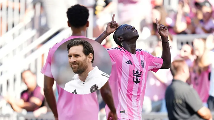 Esta fue la reacción de Messi al gol de Allen Obando en el Inter Miami