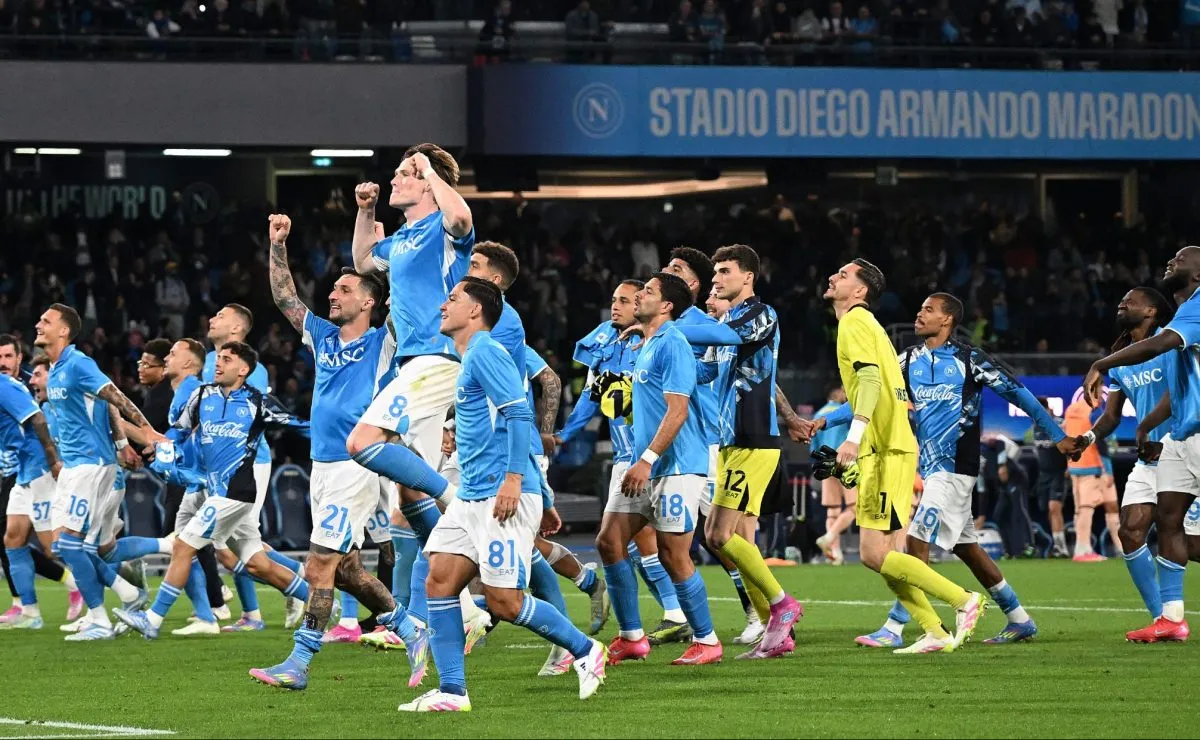 Napoli tiene el camino allanado para ser campeón de la Serie A