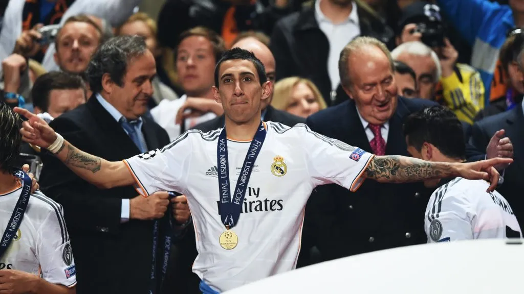 Di María, de momento el último argentino que llegó traspasado a Real Madrid: GETTY