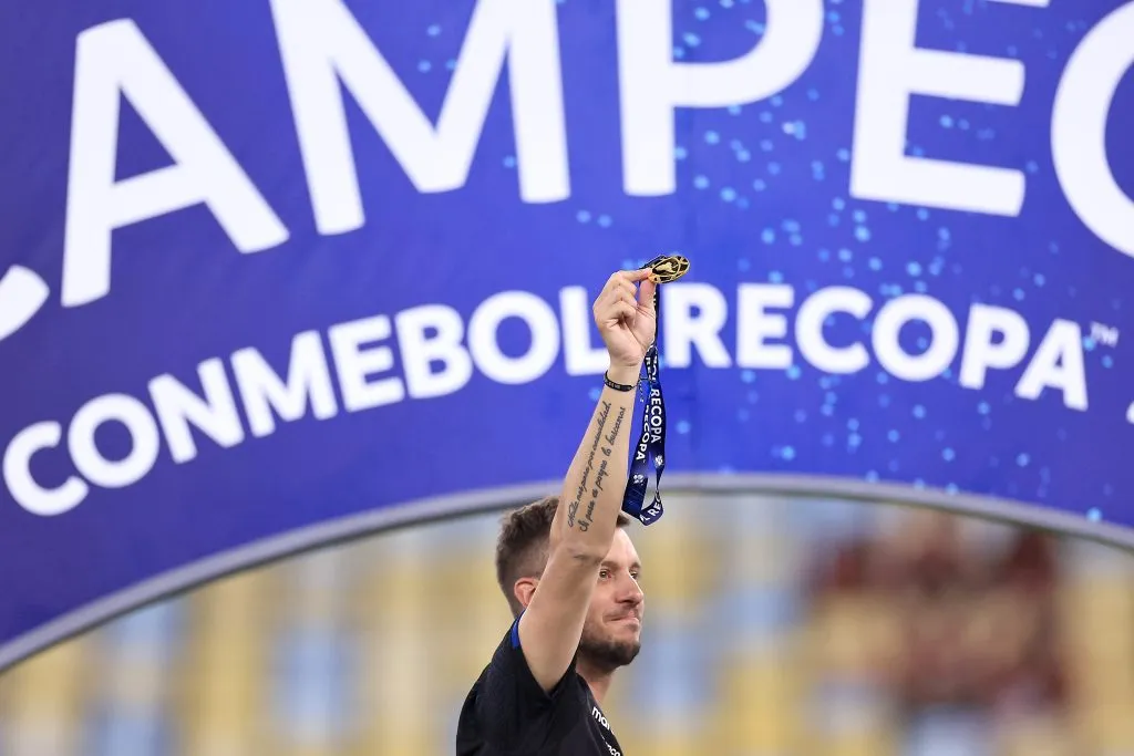 Martín Anselmi fue campeón con Independiente del Valle.