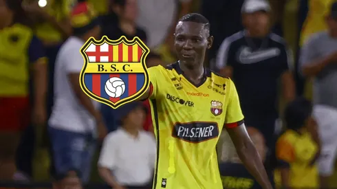 El jugador se fue contra la hinchada de Barcelona SC