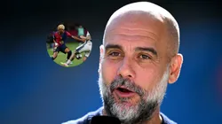 Guardiola y su reacción al Barcelona vs. Inter de Milán.