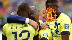 Manchester United y Tottenham van por un jugador de la Selección de Ecuador.