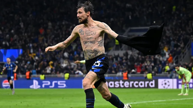 Acerbi, héroe del Inter tras una historia de redención total en Milan.