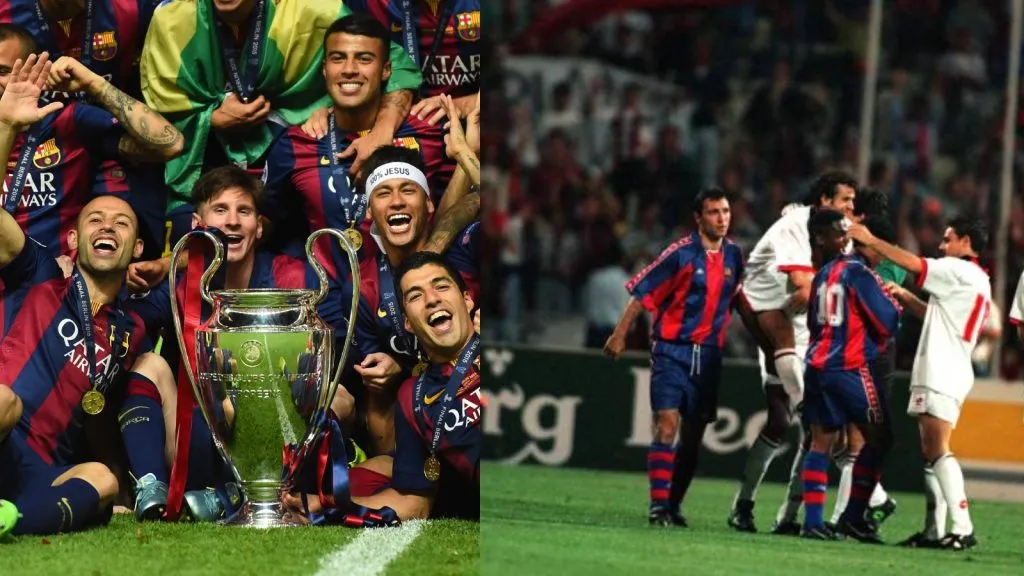 1994 en derrota 0-4 contra AC Milan, última vez que Barcelona llegó a una final de la Champions sin Messi: GETTY
