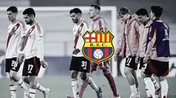 Antes de enfrentar a Barcelona SC el mensaje sin piedad con el que reciben a River Plate