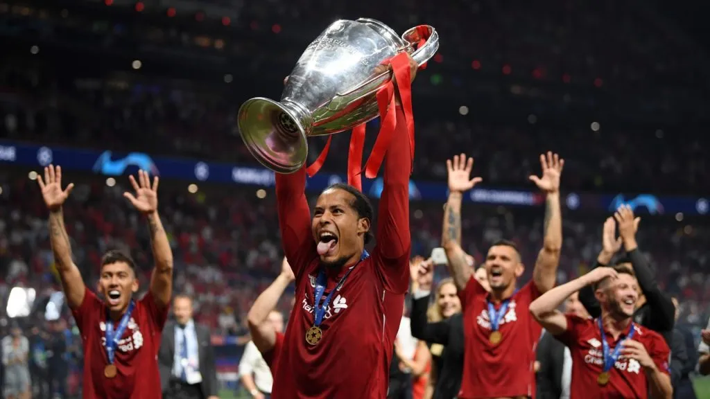 Van Dijk en 2019, el inicio de la maldición del MVP de la final de la Champions: GETTY