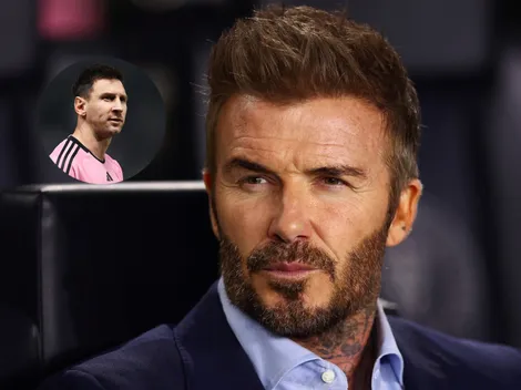 Beckham señala al único jugador que puede igualar a Messi