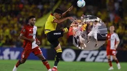Hinchas de Barcelona y River pelearon fuera del Monumental.