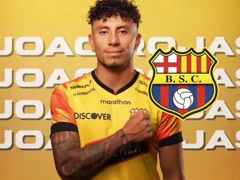 Joao Rojas le da la noticia de toda la temporada a Barcelona SC