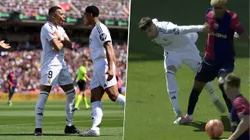 Federico Valverde pisó a Lamine Yamal en el segundo gol de Kylian Mbappé frente al Barcelona en Montjuic.