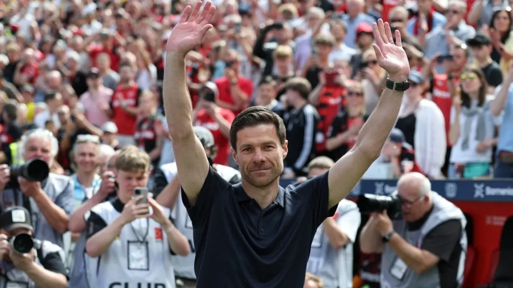 Alonso ya se despidió de Leverkusen y pronto llegará al Real Madrid: GETTY