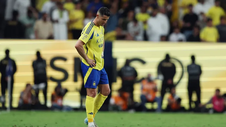 Continúa la maldición para CR7 en el fútbol de Arabia Saudita.
