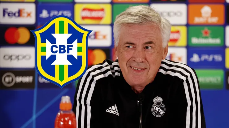 Carlo Ancelotti confirmó en conferencia de prensa que será el entrenador de Brasil a partir del 26 de mayo.
