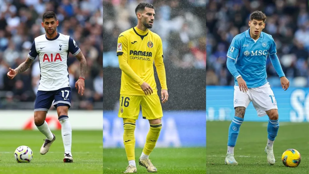 Romero, Baena y Olivera, objetivos del Atlético de Madrid de Julián Álvarez: GETTY