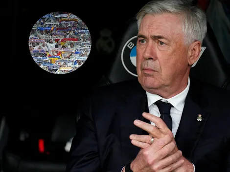 La primera reacción del Bernabéu tras el adiós de Ancelotti