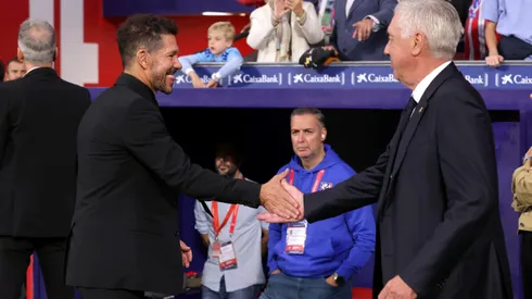 Diego Simeone se refirió a Carlo Ancelotti en medio de su despedida del Real Madrid con rumbo a la Selección de Brasil.