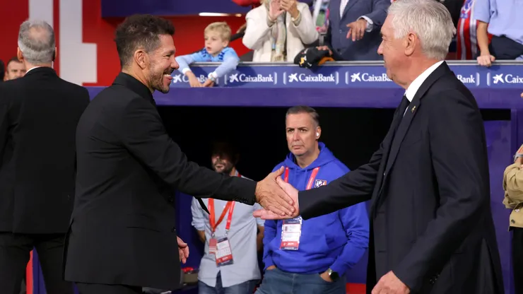 Diego Simeone se refirió a Carlo Ancelotti en medio de su despedida del Real Madrid con rumbo a la Selección de Brasil.