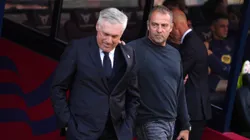 Hansi Flick le deseó suerte a Carlo Ancelotti con su labor al frente de la Selección de Brasil.