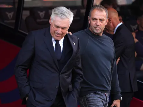 Flick le deseó suerte a Ancelotti en Brasil