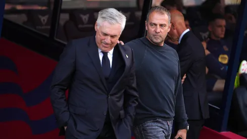 Hansi Flick le deseó suerte a Carlo Ancelotti con su labor al frente de la Selección de Brasil.