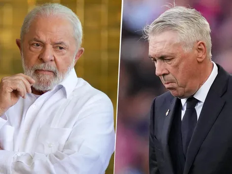 Lula opinó sobre Ancelotti: ''En Brasil hay entrenadores que podrían dirigir al equipo''