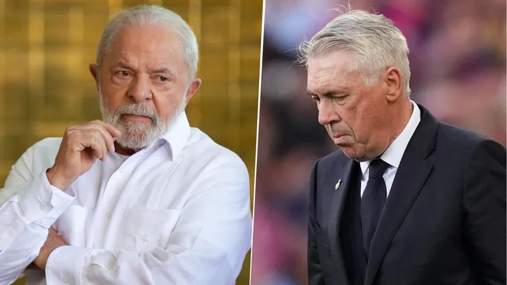 Lula Da Silva criticó la decisión de la CBF de contratar a Carlo Ancelotti como entrenador de la Selección de Brasil.