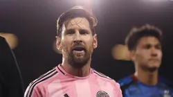 Messi, más que enojado durante el último empate del Inter Miami.