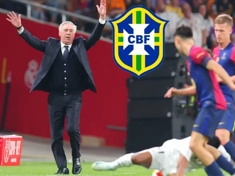 CBF revela que llegó a un acuerdo con Ancelotti en medio de la Final de la Copa del Rey