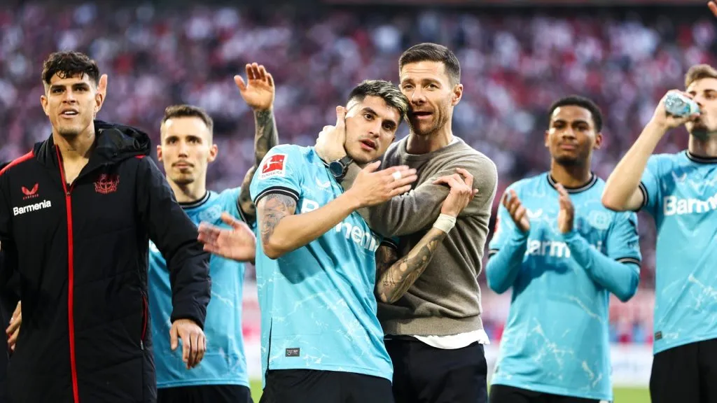 Palacios y Xabi Alonso han conquistado dos títulos en Leverkusen: GETTY