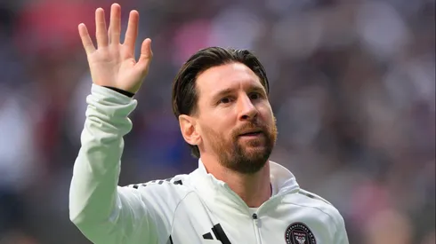 El ídolo de los culés festejó a la distancia de la nueva vuelta olímpica.