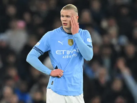 Haaland es el foco de las críticas por la derrota del Manchester City en la FA Cup