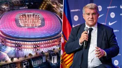 Joan Laporta dijo que las obras del Camp Nou terminarán en su totalidad en el verano del 2026.