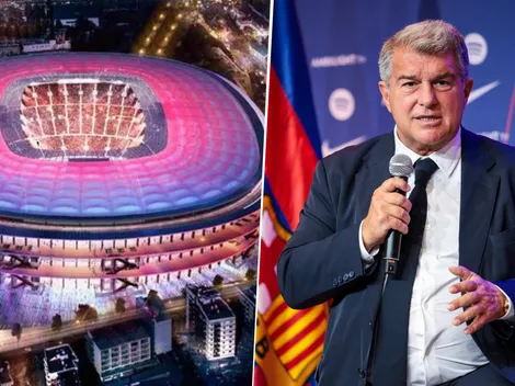 Laporta reconoció que trabajan para adelantar el regreso del Barcelona al Camp Nou