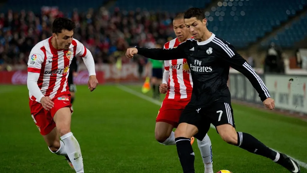 Almería ya fue una de las grandes víctimas de CR7 en España: GETTY