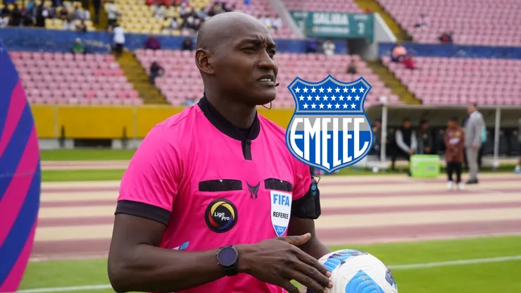 El árbitro le responde a Emelec y a Célico
