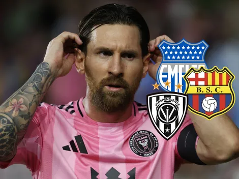 El Inter Miami de Messi jugaría en Ecuador contra este rival