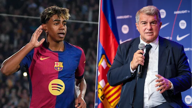 Joan Laporta advirtió que Lamine Yamal todavía no firmó la extensión de su contrato con el FC Barcelona.