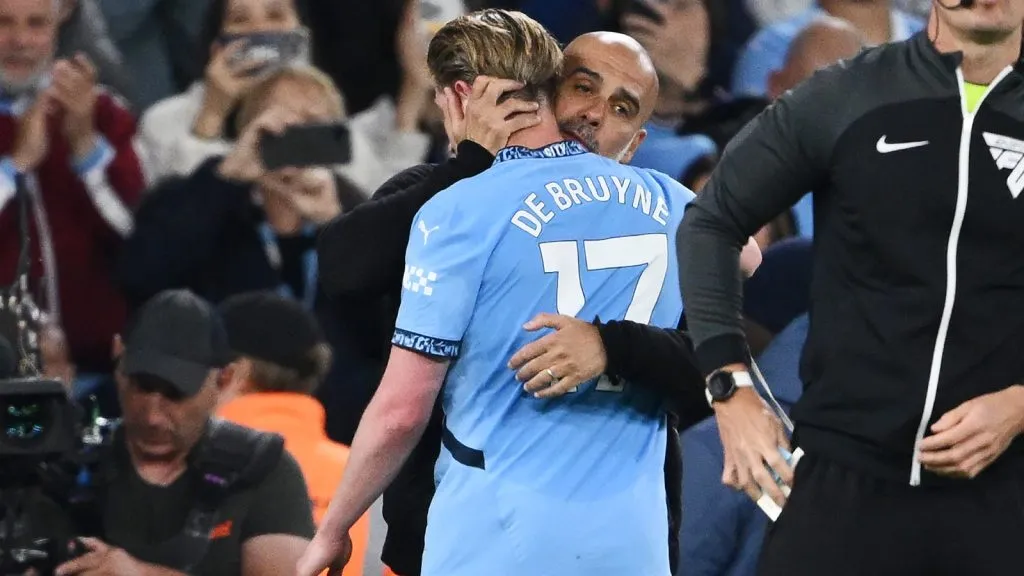 Guardiola no quiere muchos fichajes para el primer City sin De Bruyne: GETTY