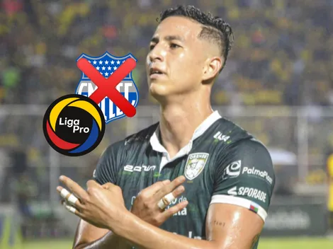 Emelec se baja de la pelea por Miguel Parrales, que ya negocia con otro equipo