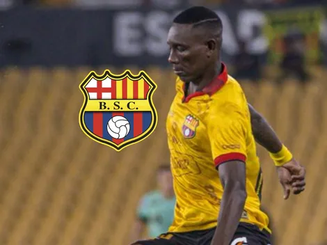 Mientras Barcelona SC empataba, este jugador se peleaba con la hinchada