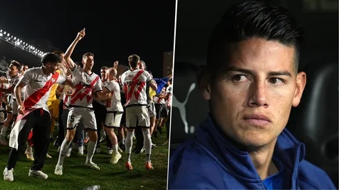 Rayo Vallecano, sin James Rodríguez, igual consiguió el objetivo de la clasificación a la Conference League.